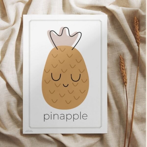 Cute Fruit Flashcards - Image 2