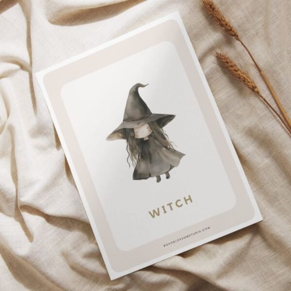 Cute Halloween Flashcards