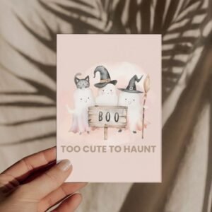 Cat Halloween Cards