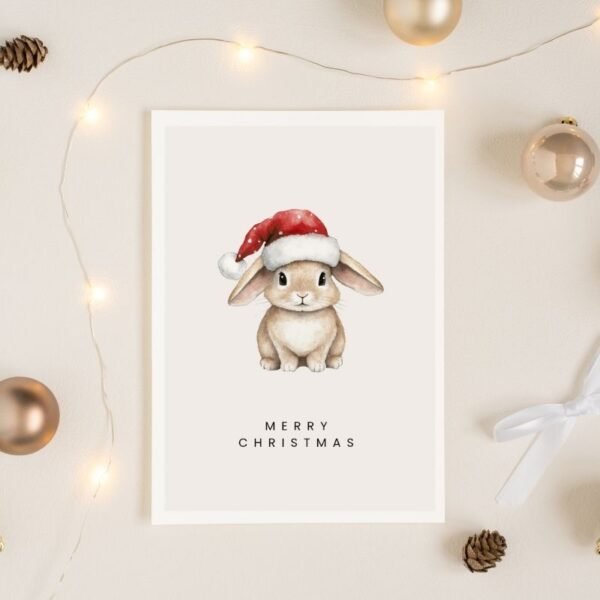 Minimal Christmas Cards 8-Pack