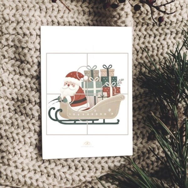 Neutral Christmas Puzzles 6-Pack - Image 3