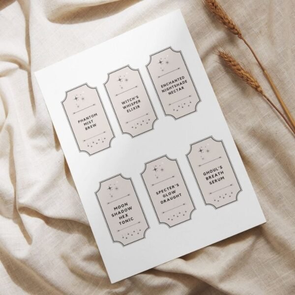 Halloween Potion Labels - Image 4