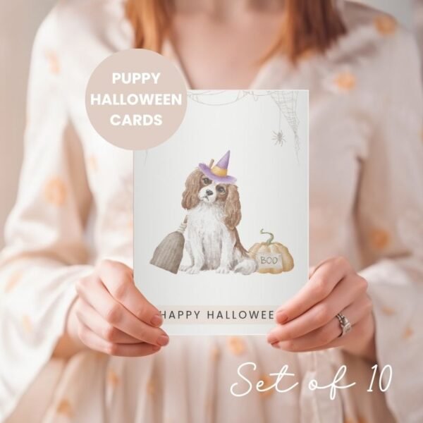 Puppy Halloween Cards - Image 2