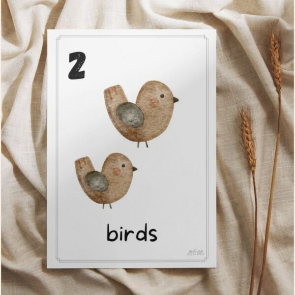 Simple Numbers Flashcards - Image 3